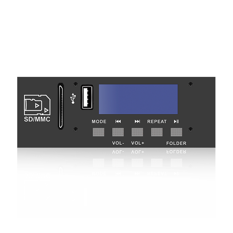 LCD6220: 5버튼 SD/USB 커넥터 LCD 스크린 MP3 플레이어, Bluetooth, TWS