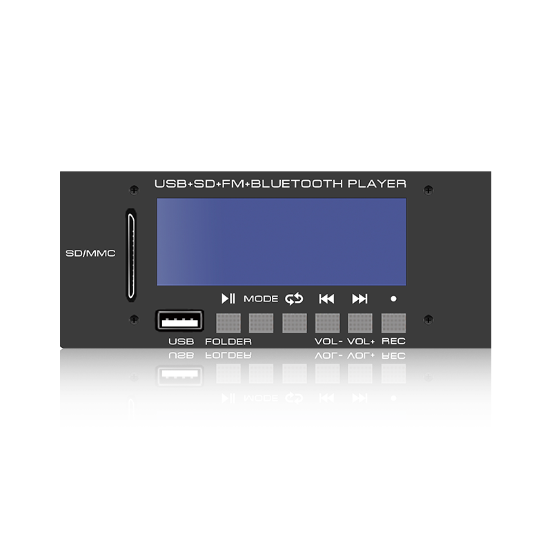 LCD6228: 6버튼 SD/USB 커넥터 LCD 스크린 MP3 플레이어, Bluetooth, TWS