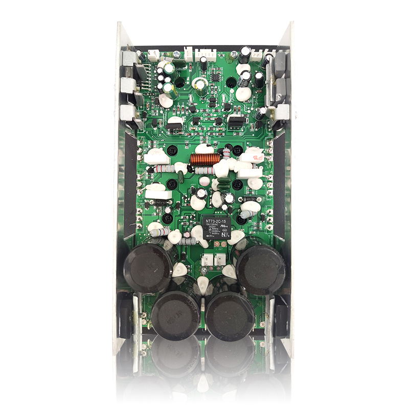 AMP400H+7294: U자형 알루미늄 라디에이터 클래스 H 전력 증폭기 모듈을 갖춘 LP 400W+HP 100W 강력한 출력