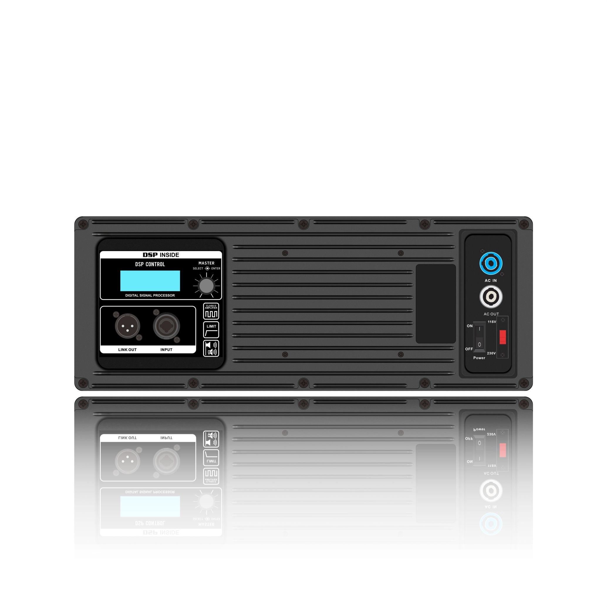 QMC800X Pro 액티브 라인 어레이 전력 증폭기